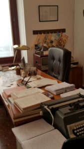 La scrivania di Giovanni Falcone